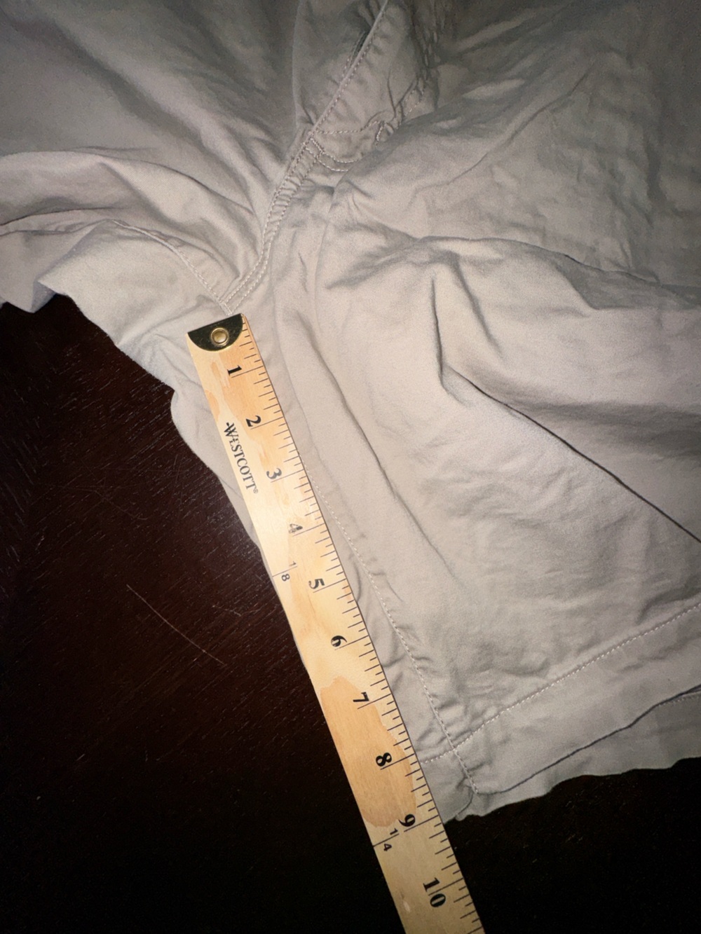 5.11 Tactical Men's Shorts, Beige, Size 44, 9” Inseam - Picture 4 of 5